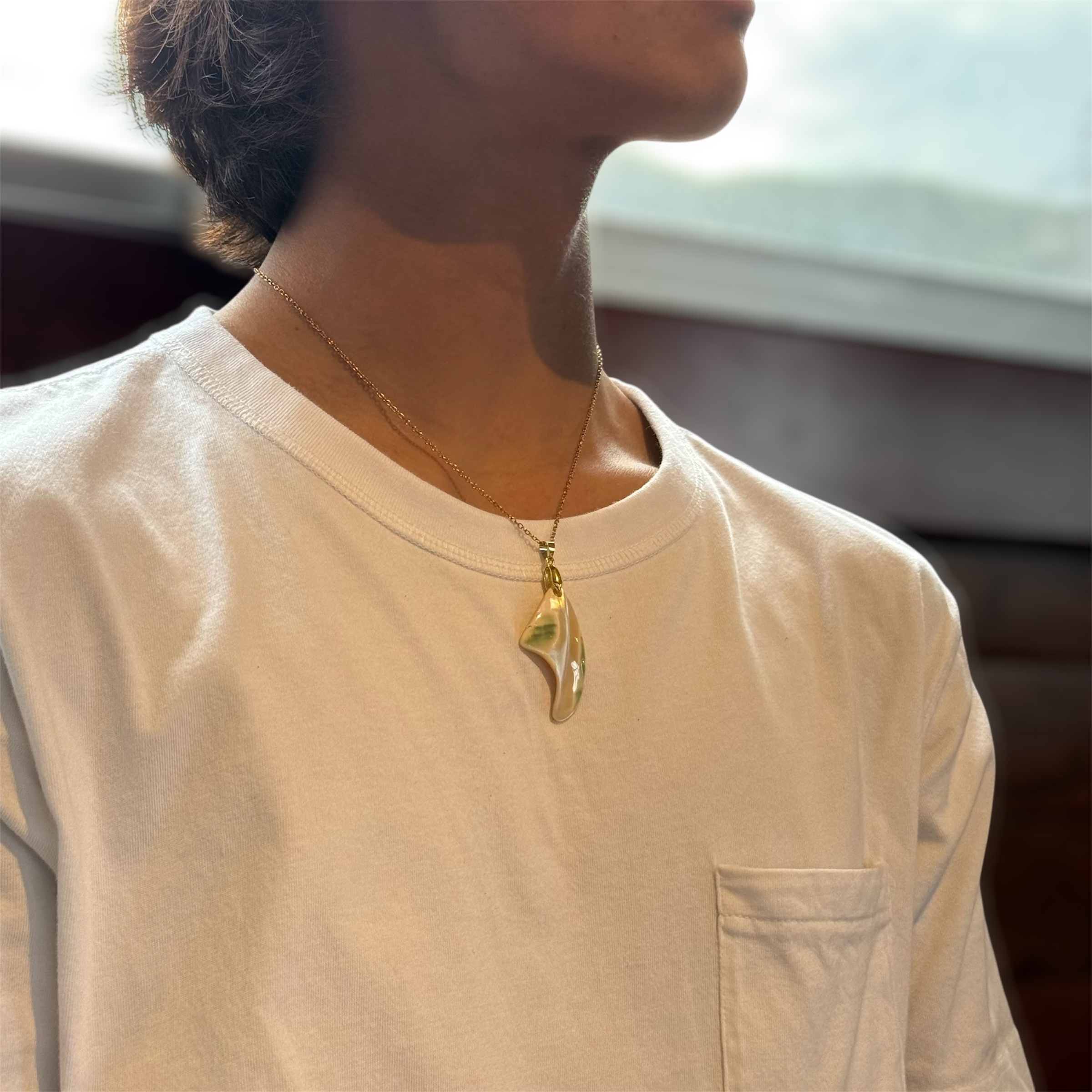 沖縄夜光貝AOVOY(アオヴォイ)ネックレス1