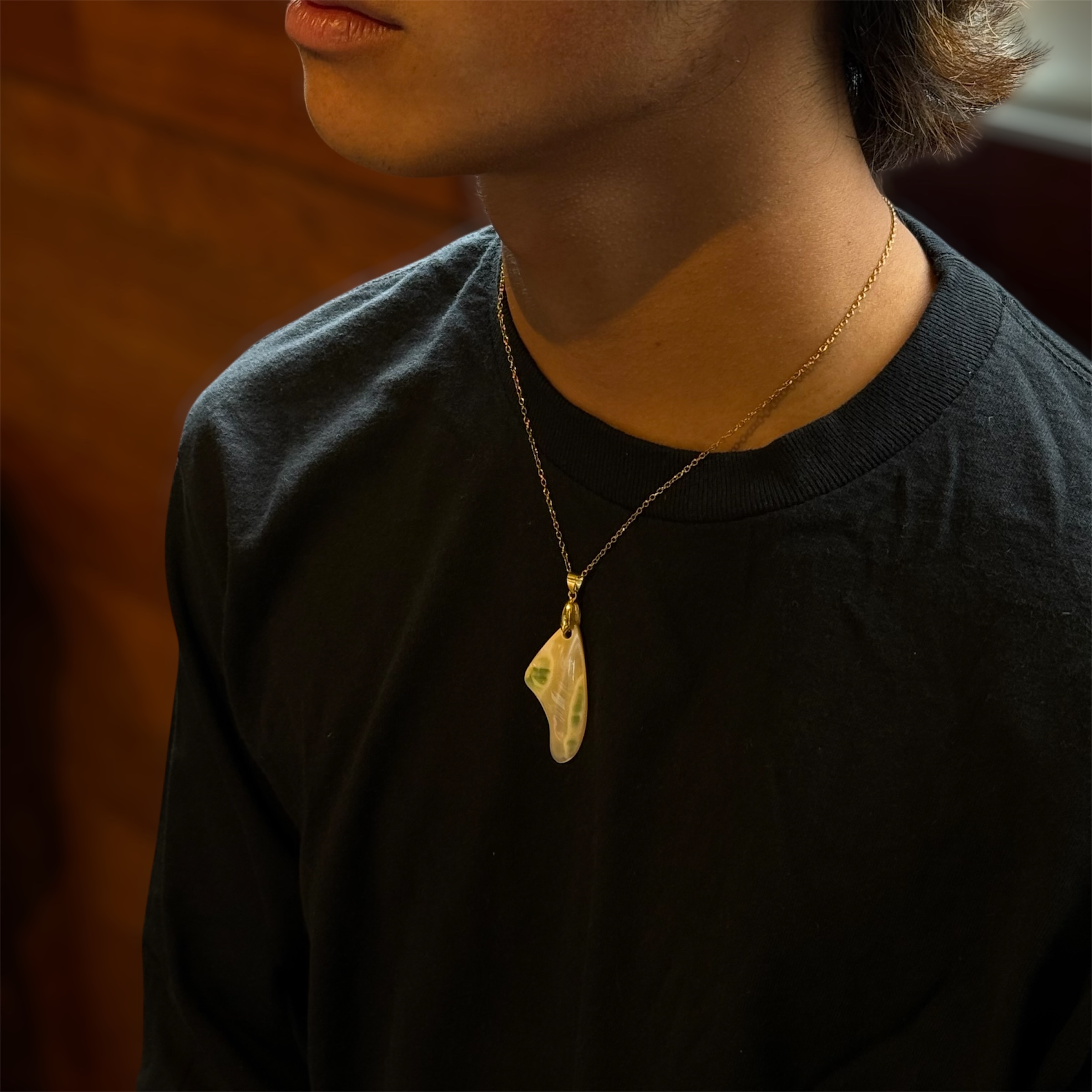 沖縄夜光貝AOVOY(アオヴォイ)ネックレス1