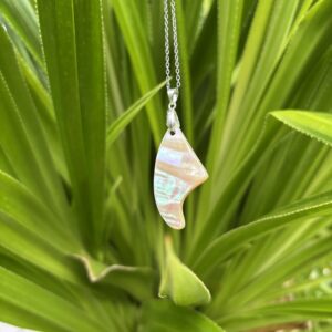 沖縄夜光貝AOVOY（アオヴォイ）Set Waves-2（ネックレス）